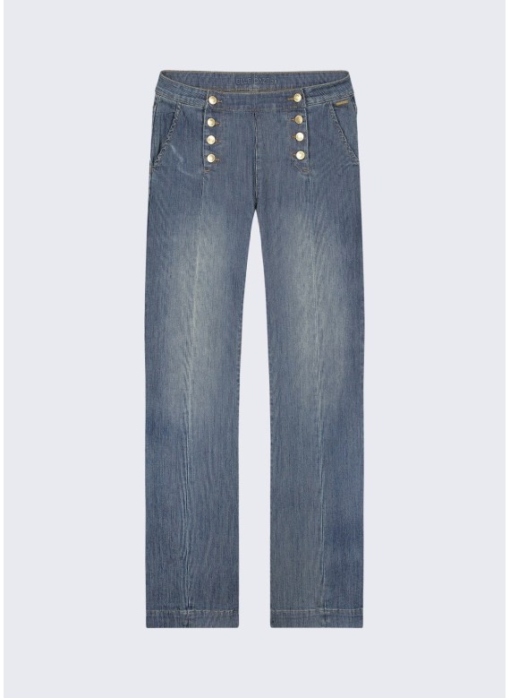 Flared Jeans Printed