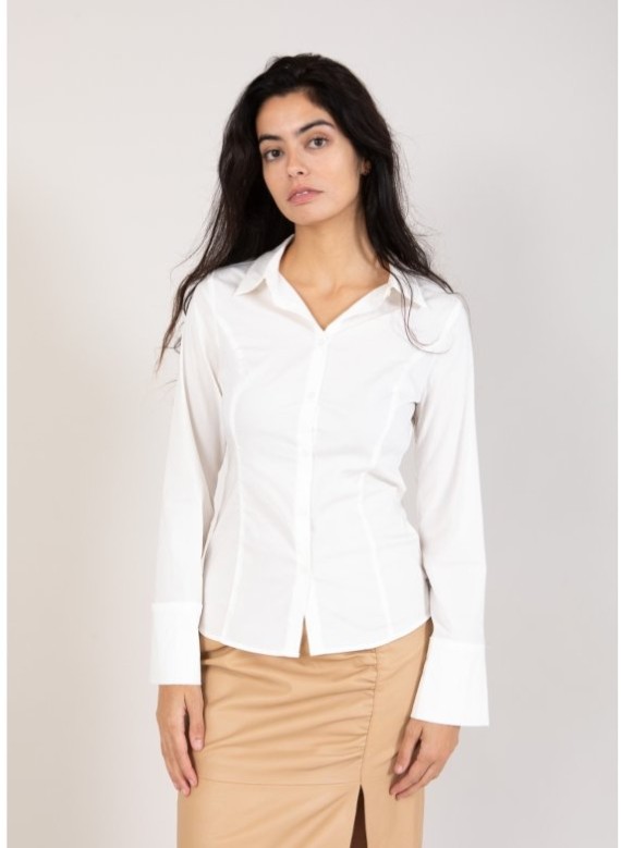 Fitted Shirt With Cuff Details