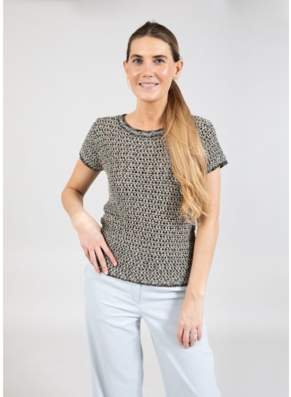 Knit Shirt With Structure
