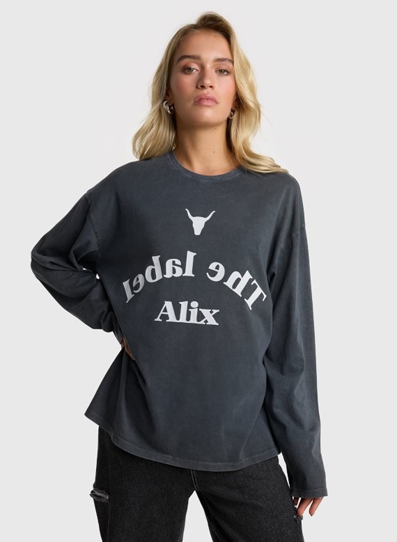 The Label Long Sleeve T-Shirt