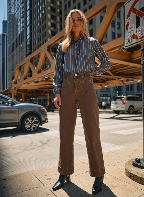 Biles Stripe Blouse