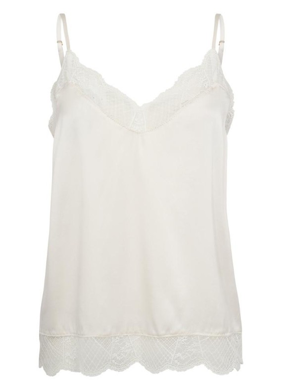 Ditte Silk Lace Singlet