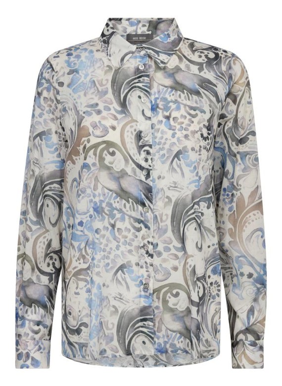 Eike Aqua Voile Shirt